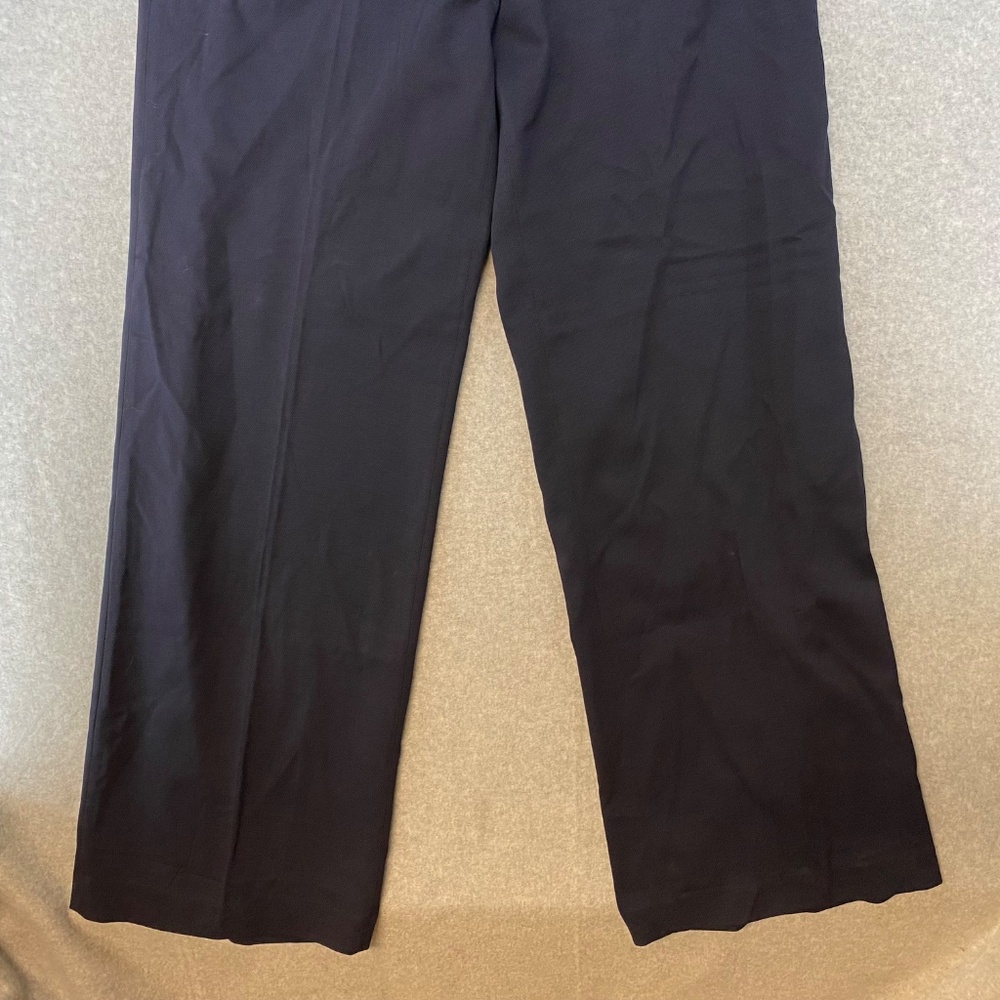 New! Long Tall Sally Size 18 US Navy Blue Versatile Wide Leg Trouser - Picture 2 of 6